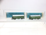 Atlas 2486 N Gauge Refrigerated Beer Wagon Staufen Brau x2