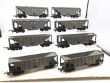 Triang R137 OO Gauge Cement Wagon Grey TR2127 x8
