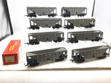 Triang R137 OO Gauge Cement Wagon Grey TR2127 x8