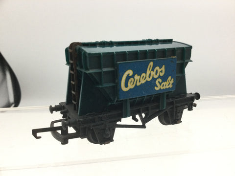 Wrenn W4626P OO Gauge BR Presflo Wagon Cerebos (Blue/Green)