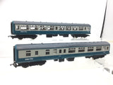Hornby OO Gauge BR Blue/Grey Mk2 Coach M5232/M9439