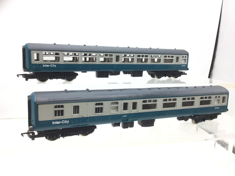 Hornby OO Gauge BR Blue/Grey Mk2 Coach M5232/M9439