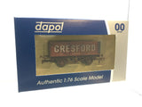 Dapol 4F-071-183 OO Gauge 7 Plank Wagon Gresford Wrexham 226 Weathered