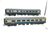 Airfix 54200/54201 OO Gauge BR Blue/Grey Mk2D Coaches x2