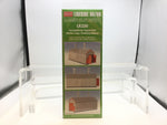 Peco LK220 OO Gauge Corrugated Iron Engine Shed Laser Cut Wood Kit