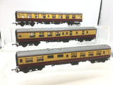 Triang OO Gauge BR Maroon/Cream Mk1 Coaches x3