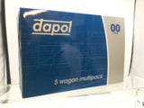 Dapol 4F-030-106 OO Gauge 16t Steel Mineral Wagon Set (5) BR Grey