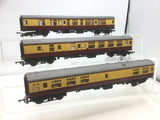 Triang OO Gauge BR Maroon/Cream Mk1 Coaches x3