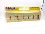 Noch 36284 N Gauge Railway Shunters (6) Figure Set