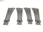 Peco ST-240/ST-241 OO Gauge Setrack Points x4 (NO SPRINGS)