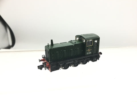Graham Farish 371-060 N Gauge BR Green Class 03 D2011 (NEEDS ATTN)