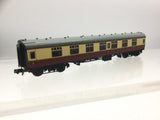 Graham Farish 374-160A N Gauge BR Crimson/Cream Mk 1 FK Coach
