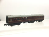 Graham Farish 374-102A N Gauge BR Maroon Mk1 Buffet Car E1879