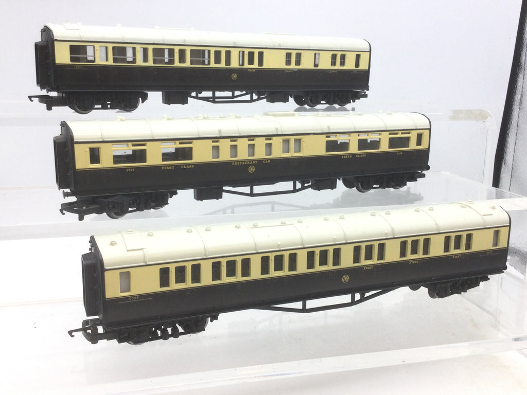 Collett Coach Hornby OO Gauge GWR Collett Coaches x3
