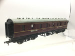 Bachmann 34-327A OO Gauge LMS Maroon 50' Parcels Van 30989