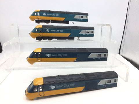 Hornby OO Gauge BR Blue/Yellow HST Bodyshells