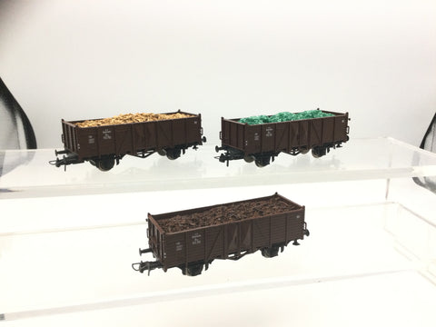 Roco 46066 HO Gauge OBB Open Wagon 753762 x3