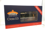 Bachmann 31-364ASF OO Gauge Class 03 D2095 BR Green (Wasp Stripes)