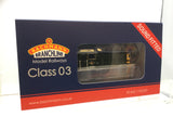 Bachmann 31-364ASF OO Gauge Class 03 D2095 BR Green (Wasp Stripes)