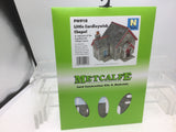 Metcalfe PN918 N Gauge Little Cardleywick Chapel Card Kit