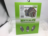 Metcalfe PO318 OO/HO Gauge Little Cardleywick Chapel Card Kit