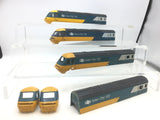 Hornby OO Gauge BR Blue/Yellow HST Bodyshells (Lot 2)