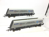 Accurascale 2645TAR3 OO Gauge Cutdown HYA Pack-GBRf/Tarmac w/VTG logos (Pack 3)
