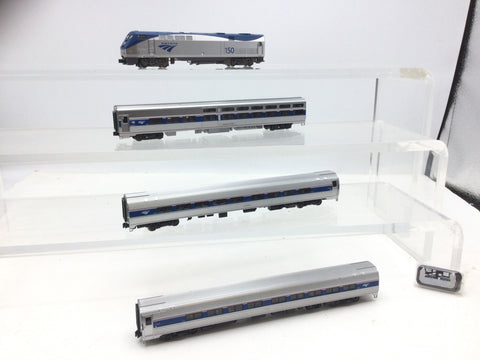 Kato 106-6285 N Gauge Amfleet Viewliner P42 Intercity Express Unit DCC FITTED