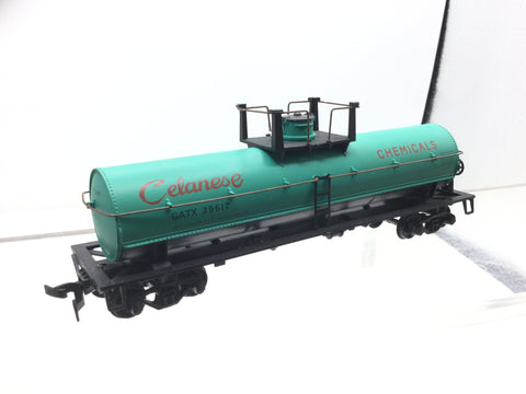 Bachmann (?) HO Gauge Single Dome Tank Car Celanese GATX 39617