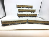 Hornby OO Gauge LNER Gresley Flying Scotsman Coaches x5