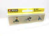 Noch 36910 N Gauge Scooter Riders (3) Figure Set