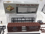 Proto 2000 35971 HO Gauge 50' Single Door Box Car Kit Pittsburgh & Lake Erie 35971