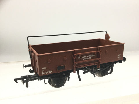 Bachmann 38-450 OO Gauge BR Steel Highbar Wagon B483599