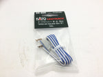 Kato 24-805 N Gauge Unitrack Terminal Cable Blue/White 90cm