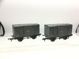 Bachmann 37-803B OO Gauge LMS 12t Single Vent Van x2 (RENUMBERED)