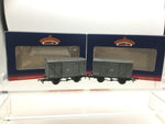 Bachmann 37-803B OO Gauge LMS 12t Single Vent Van x2 (RENUMBERED)