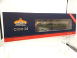 Bachmann 32-342SF OO Gauge Class 25/2 D7525 BR Two-Tone Green (Full Yellow Ends) [W]
