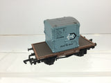 Bachmann 33-327 OO Gauge BR Conflat A Wagon w AF Container B703760