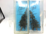 Timberline 1109 HO/OO Gauge Deep Woods Green Tree (Approx 6-7") - 2 Packs