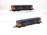 Dapol ND-070B N Gauge GBRF Class 73 Twin Pack