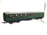 Hornby R4339B OO Gauge SR Green Maunsell Brake Coach 2803