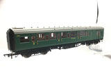 Hornby R4341A OO Gauge SR Green Maunsell Brake Coach 6592