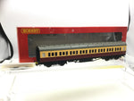 Hornby R4343A OO Gauge BR Red/Cream Maunsell Corr 3rd Coach S1803S