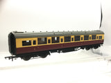 Hornby R4344B OO Gauge BR Crimson/Cream Maunsell Corr 1st Coach S7408S