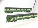 Rivarossi 6949 HO Gauge Burlington Northern Passenger Cars 574/123