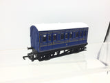 Hornby R1127 OO Gauge Caledonian Blue 4 Wheel Coach