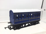 Hornby R1127 OO Gauge Caledonian Blue 4 Wheel Coach