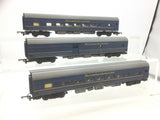 Triang R444/R446/R447 OO Gauge Transcontinental Blue Coaches