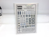 Sankey Scenics CLOCKS2 N Gauge Clock Faces