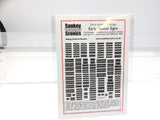 Sankey Scenics EPS2 N Gauge Early Station Signs